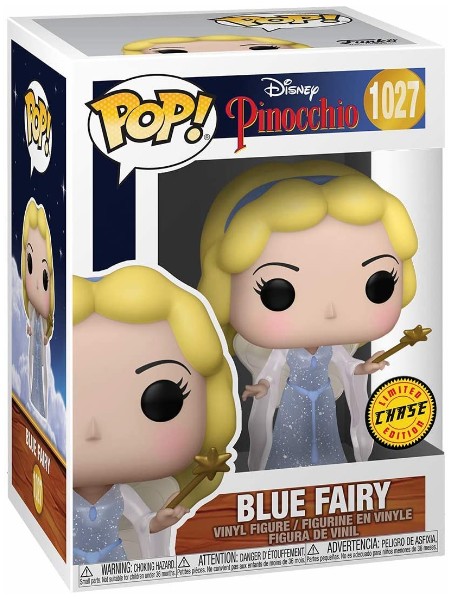 Funko POP #1027 Disney Pinocchio 80th Blue Fairy Chase Figure